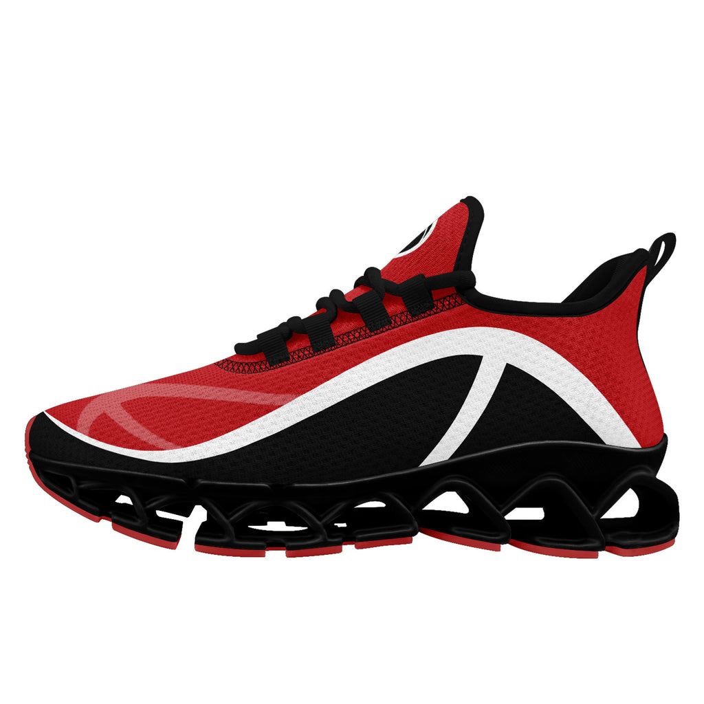 Custom Red Black Maxsoul Shoes Personalized Sneaker FN003XD-D020391-2