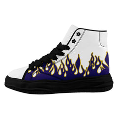 Custom White Purple Baltimore Firesoul Shoes Personalized Sneaker FN039-D020272-2