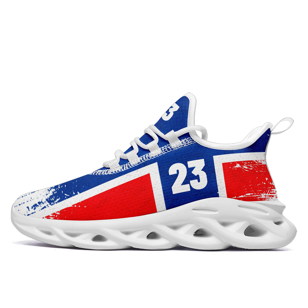 Custom 2026 World Cup Norway Sneakers DIY Country Flag Running Shoes Lightweight Sport Shoes Gift for Football Fans Personalized Team Name and Logo FN003-F027078-10