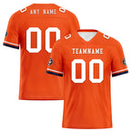 Custom Orange Blue Denver Football Jersey and Firesoul Sports Shoes Combo Offer Personalized Combo ZH-D020273-10