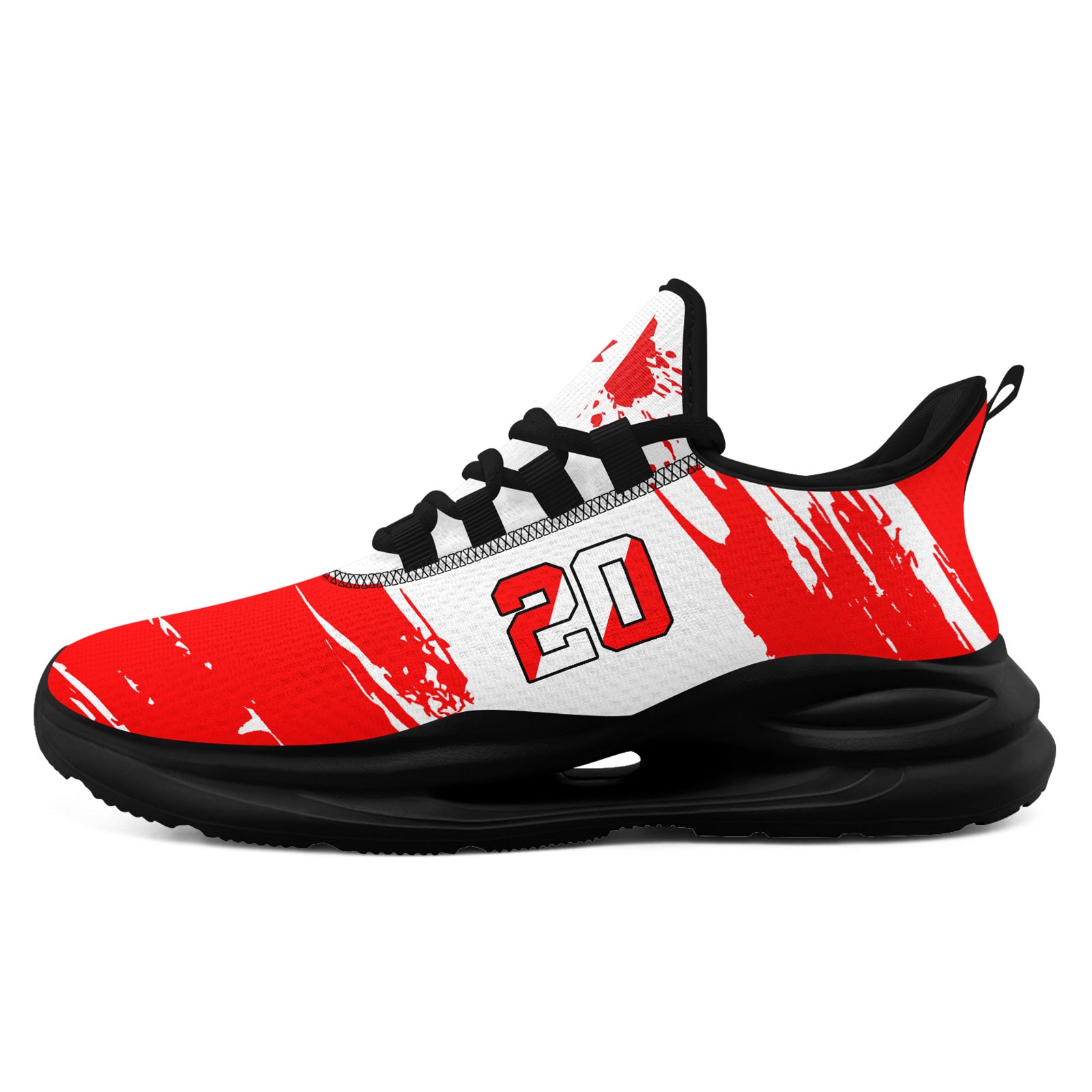 Custom 2026 World Cup Canada Sneakers DIY Country Flag Running Shoes Lightweight Sport Shoes Gift for Football Fans Personalized Team Name and Logo FN079-F023085-2