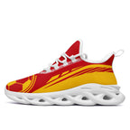 Custom Spain 2026 World Cup Sneakers DIY Country Flag Running Shoes Lightweight Sport Shoes Gift for Football Fans Personalized Team Name and Logo FN003-F025036-6