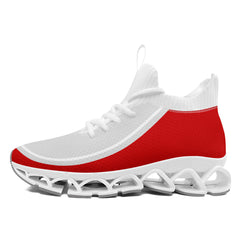 Custom Red Gray Maxsoul Shoes Personalized Sneaker FN030XD-D020388-21