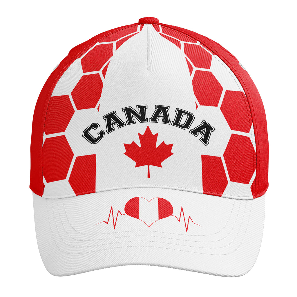 Personalized 2026 Canada Soccer Fan Hat - Add Your Name & Design Custom 2026 Football Tournament Hat YW061-F023093-3