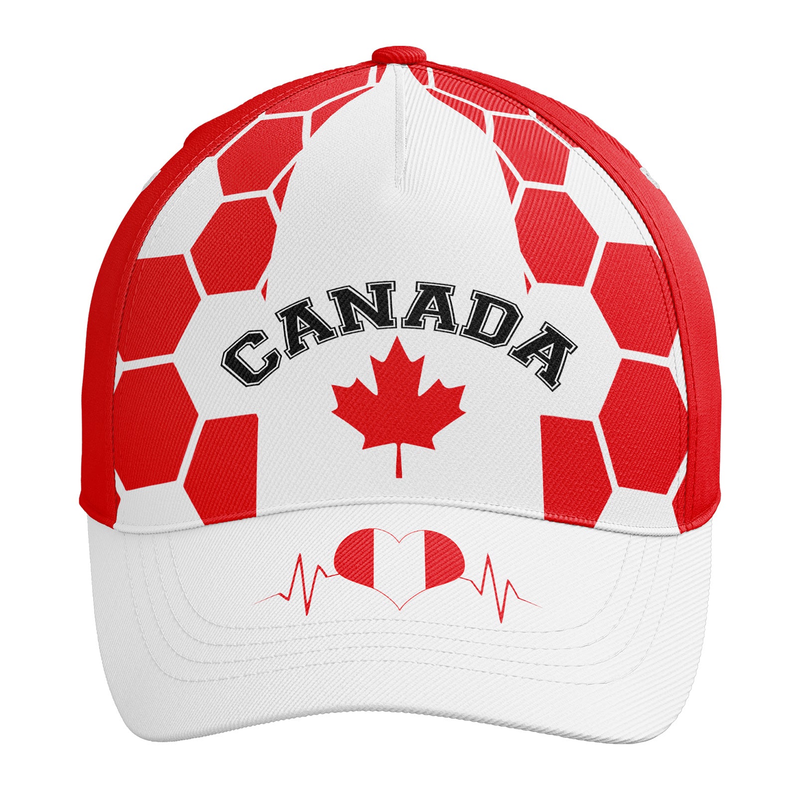 Personalized 2026 Canada Soccer Fan Hat - Add Your Name & Design Custom 2026 Football Tournament Hat YW061-F023093-3