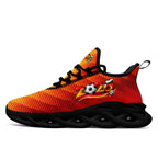 Custom 2026 World Cup Spain Sneakers DIY Country Flag Running Shoes Lightweight Sport Shoes Gift for Football Fans Personalized Team Name and Logo FN003-F027068-3
