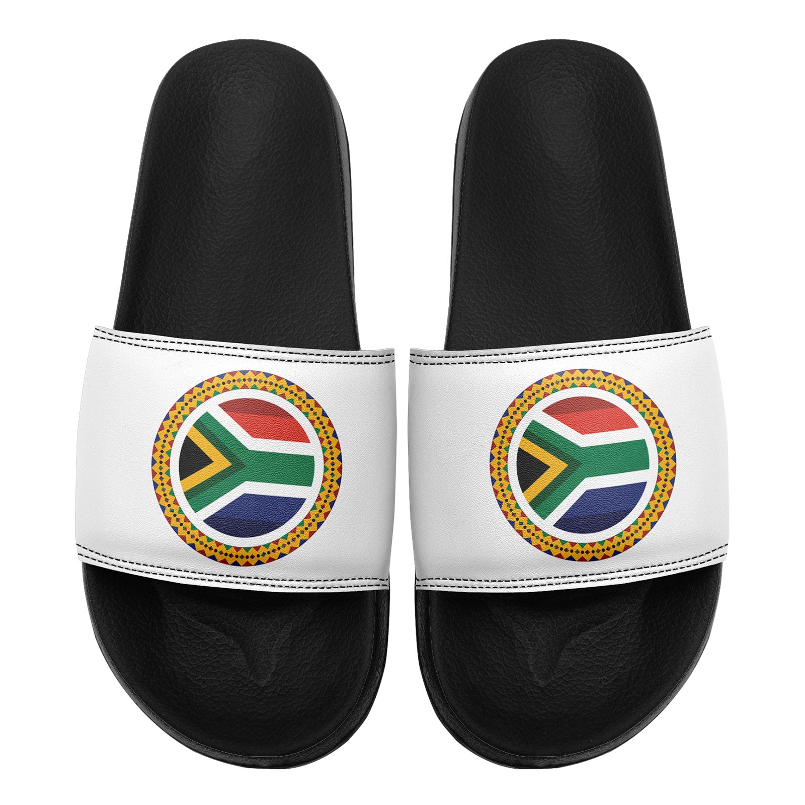Custom Republic of South Africa 2026 World Cup Sneakers DIY Country Flag Running Shoes Lightweight Sport Shoes Gift for Football Fans Personalized Team Name and Logo FN056-F020032-5