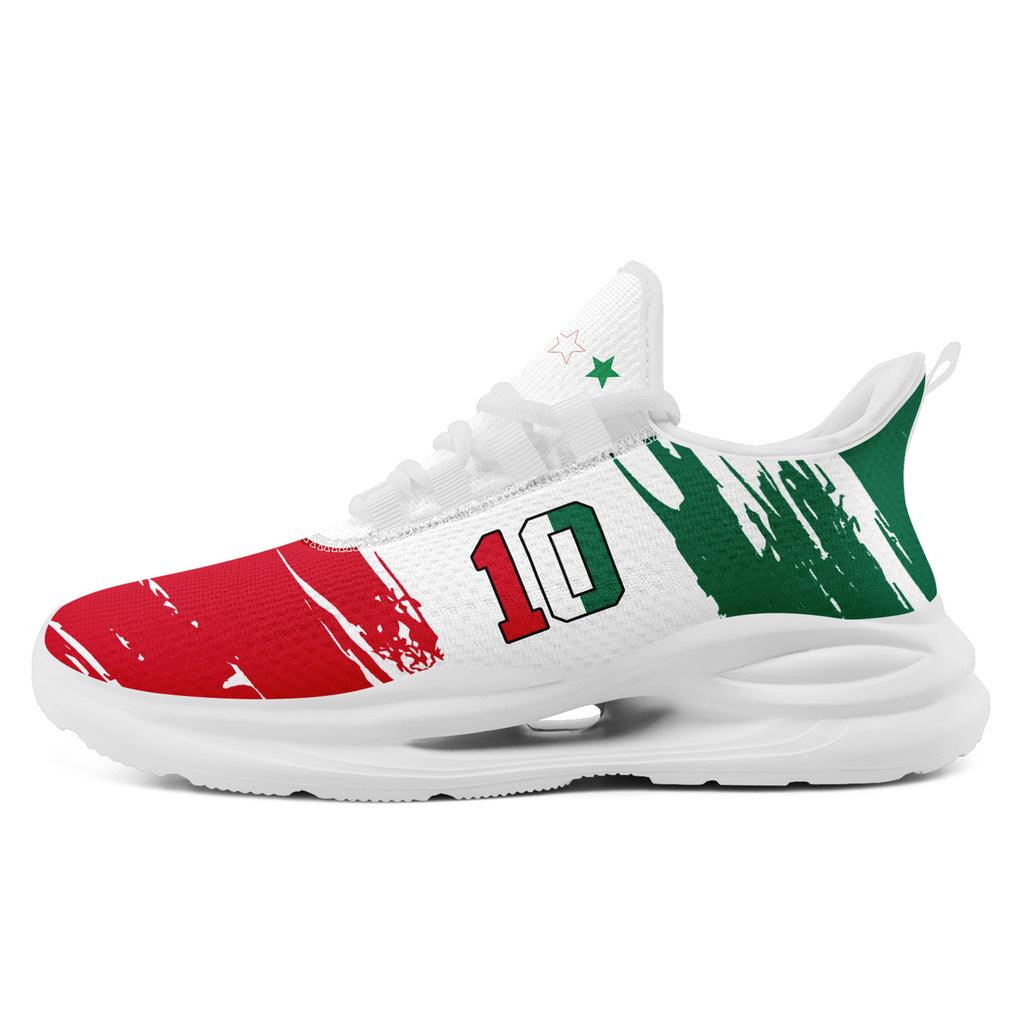 Custom 2026 World Cup Mexico Sneakers DIY Country Flag Running Shoes Lightweight Sport Shoes Gift for Football Fans Personalized Team Name and Logo FN079-F023084-2