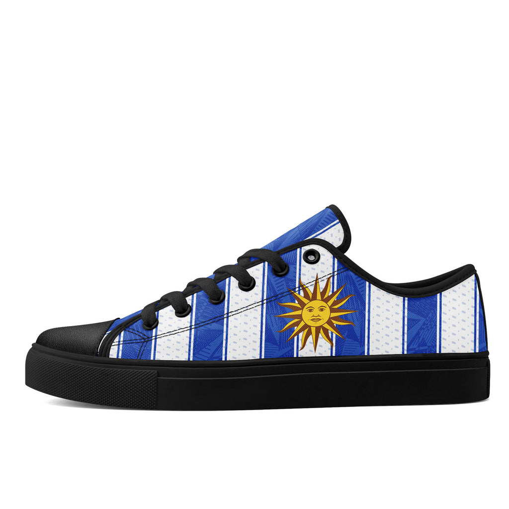 Custom Uruguay 2026 World Cup Sneakers DIY Country Flag Running Shoes Lightweight Sport Shoes Gift for Football Fans Personalized Team Name and Logo FN027-F009107-3