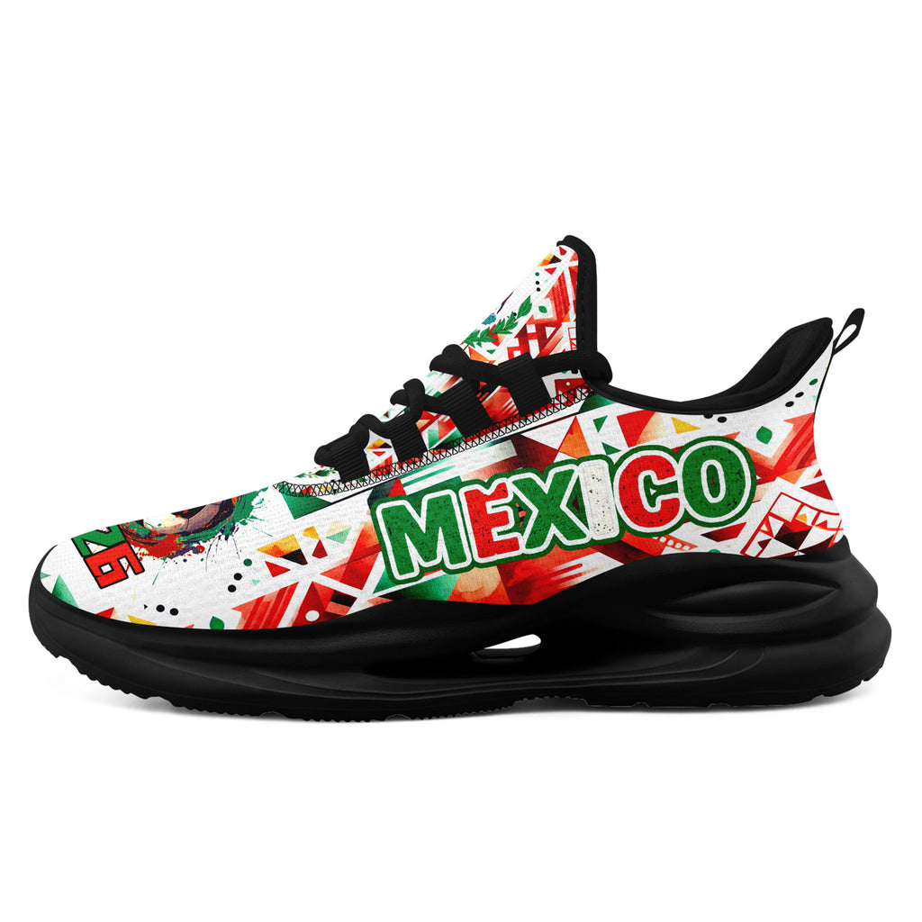 Custom 2026 World Cup Mexico Sneakers DIY Country Flag Running Shoes Lightweight Sport Shoes Gift for Football Fans Personalized Team Name and Logo FN079-F023046-5