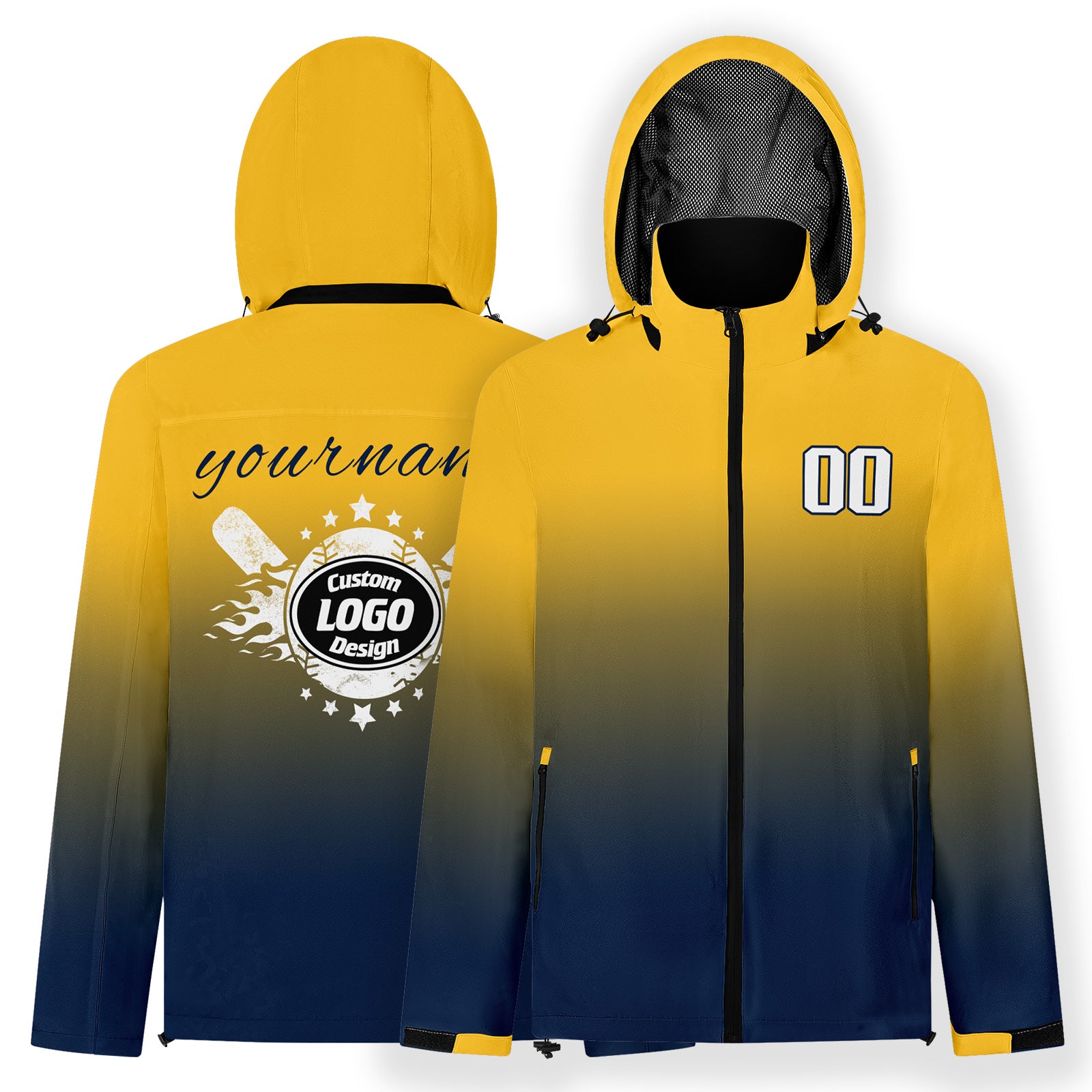 Custom Baseball Outerwear and Hat Combo Offer Personalized Combo ZH-E025020-17