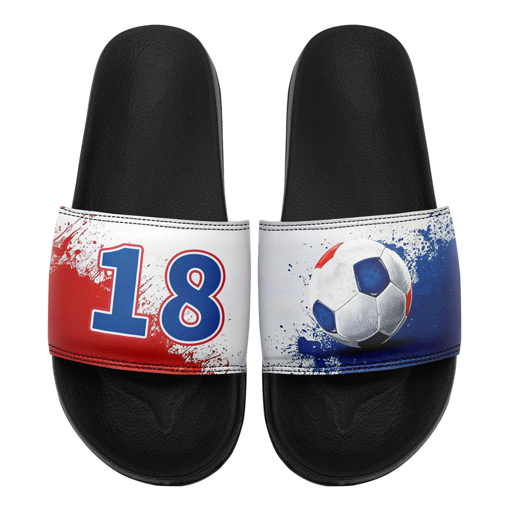 Custom South Korea 2026 World Cup Sneakers DIY Country Flag Running Shoes Lightweight Sport Shoes Gift for Football Fans Personalized Team Name and Logo FN056-F009108-4