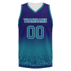 Custom Blue Fade Fashion Sports Uniform Basketball Jersey BBJ01-D020102-9