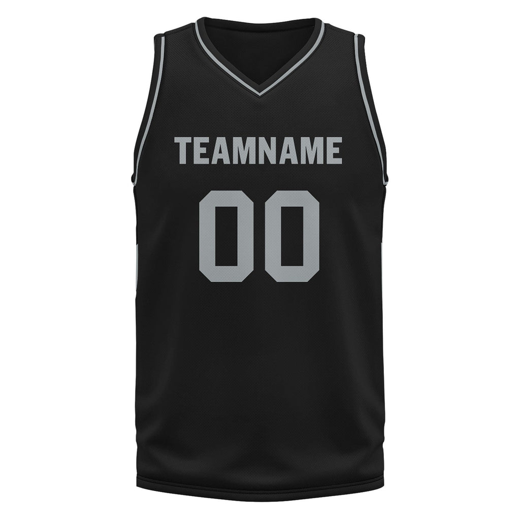 Custom Black Classic Style Sports Uniform Basketball Jersey BBJ01-D020105-18