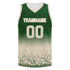 Custom Green Yellow Fade Fashion Sports Uniform Basketball Jersey BBJ01-D020102-7