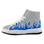 Custom Blue Gray Detroit Football Jersey and Firesoul Sports Shoes Combo Offer Personalized Combo ZH-D020273-11