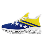Custom Curaçao 2026 World Cup Sneakers DIY Country Flag Running Shoes Lightweight Sport Shoes Gift for Football Fans Personalized Team Name and Logo FN003XD-F009091-5