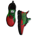 Custom Morocco 2026 World Cup Sneakers DIY Country Flag Running Shoes Lightweight Sport Shoes Gift for Football Fans Personalized Team Name and Logo FN003-F009073-4