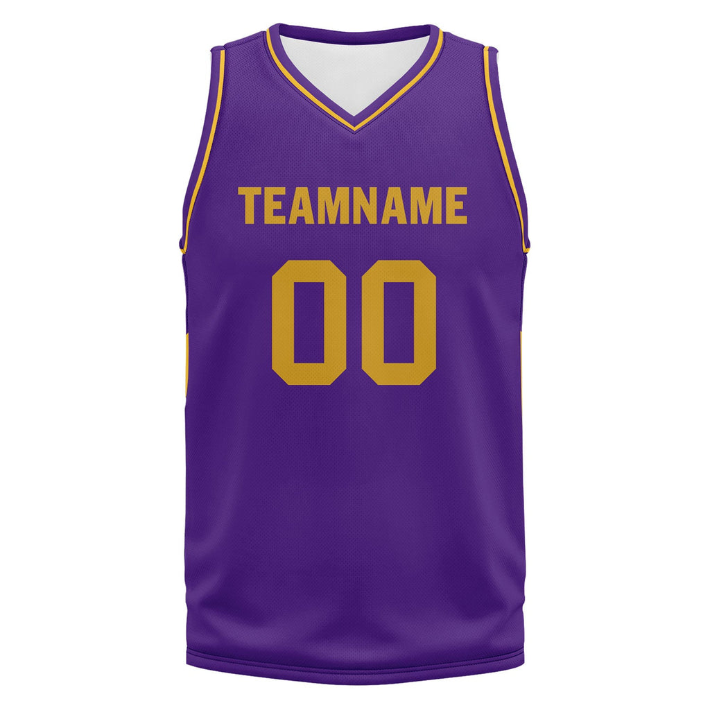 Custom Purple Classic Style Sports Uniform Basketball Jersey BBJ01-D020105-14