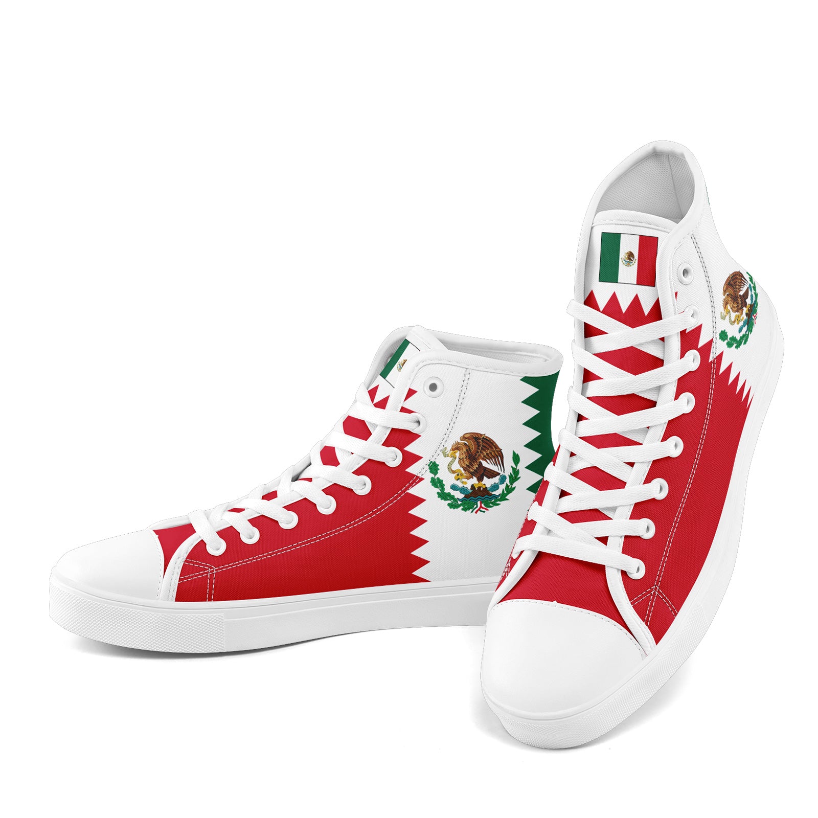 Custom 2026 World Cup Mexico Sneakers DIY Country Flag Running Shoes Lightweight Sport Shoes Gift for Football Fans Personalized Team Name and Logo FN024-F023059-3