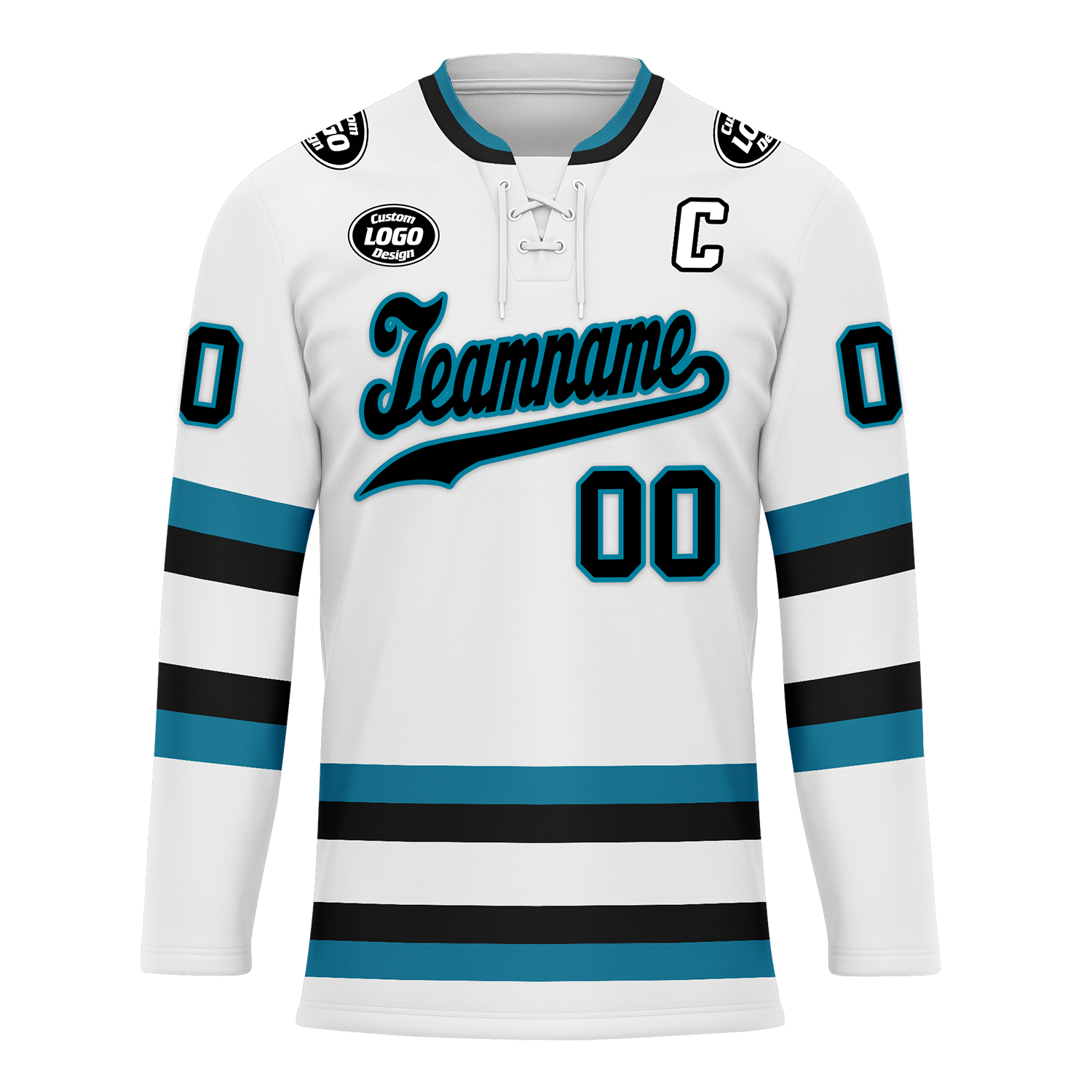 Custom White Personalized Hockey Jersey HCKJ01-D0a70c9