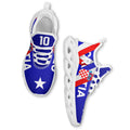 Custom Croatia 2026 World Cup Sneakers DIY Country Flag Running Shoes Lightweight Sport Shoes Gift for Football Fans Personalized Team Name and Logo FN003-F009104-3