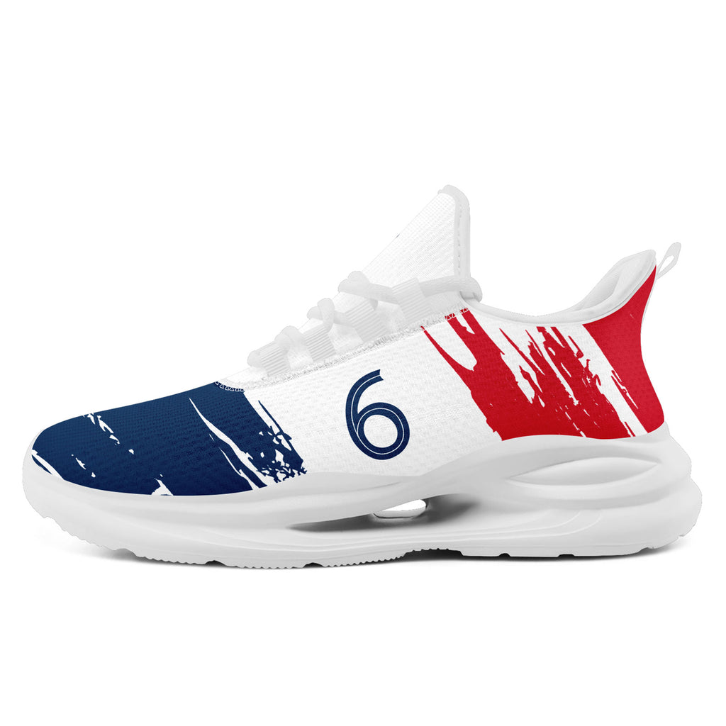 Custom France 2026 World Cup Sneakers DIY Country Flag Running Shoes Lightweight Sport Shoes Gift for Football Fans Personalized Team Name and Logo FN079-F020045-6
