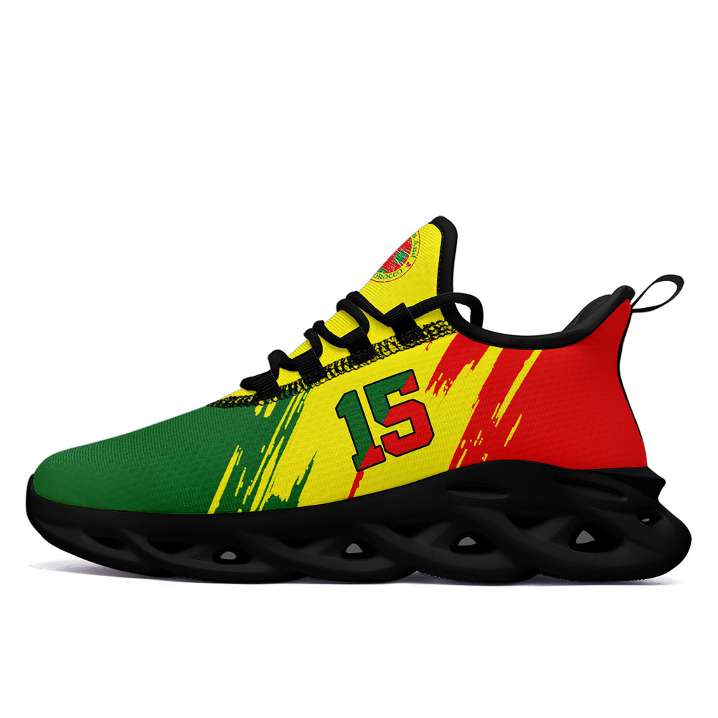 Custom 2026 World Cup Portugal Sneakers DIY Country Flag Running Shoes Lightweight Sport Shoes Gift for Football Fans Personalized Team Name and Logo FN003-F023081-1