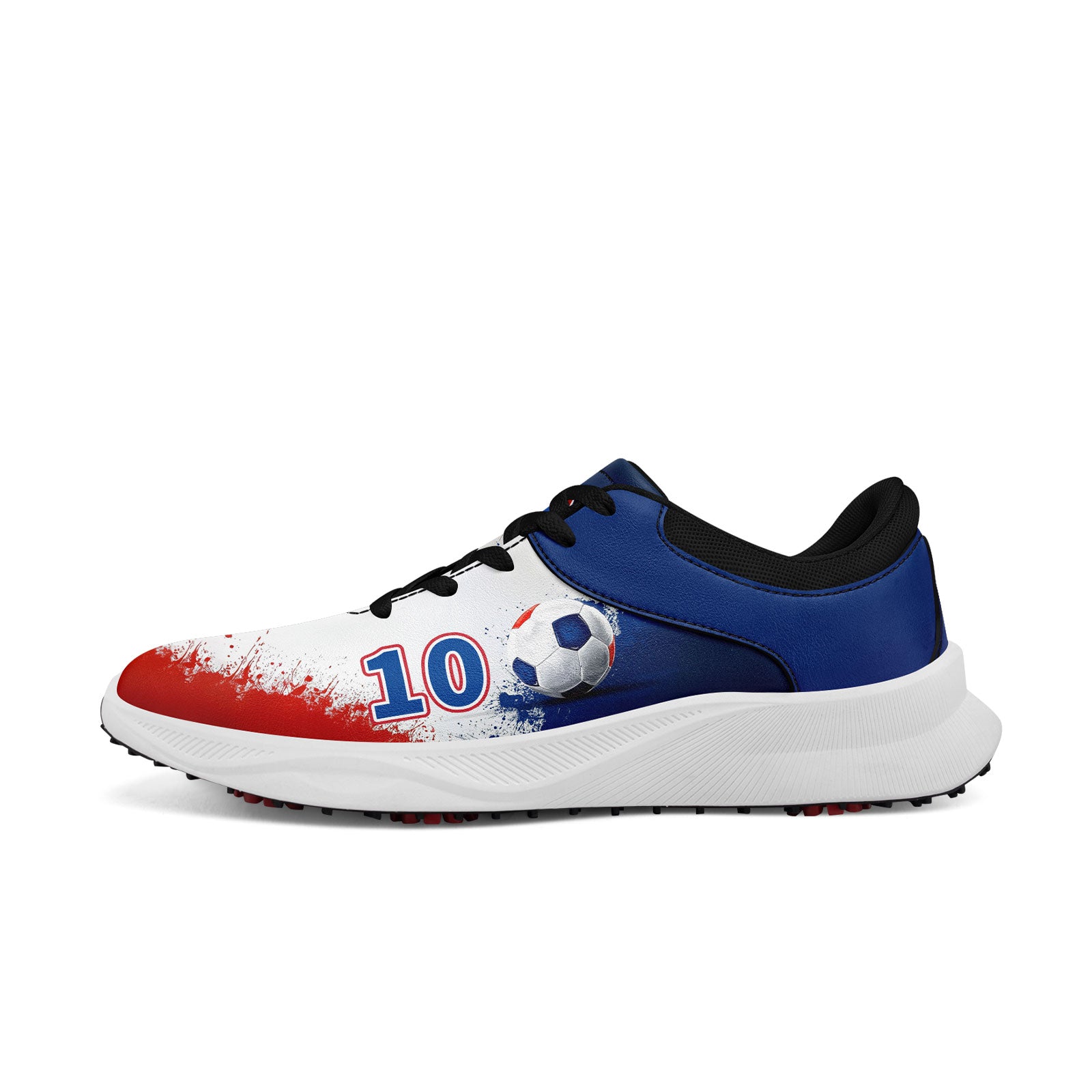 Custom South Korea 2026 World Cup Sneakers DIY Country Flag Running Shoes Lightweight Sport Shoes Gift for Football Fans Personalized Team Name and Logo FN062-F009110-3