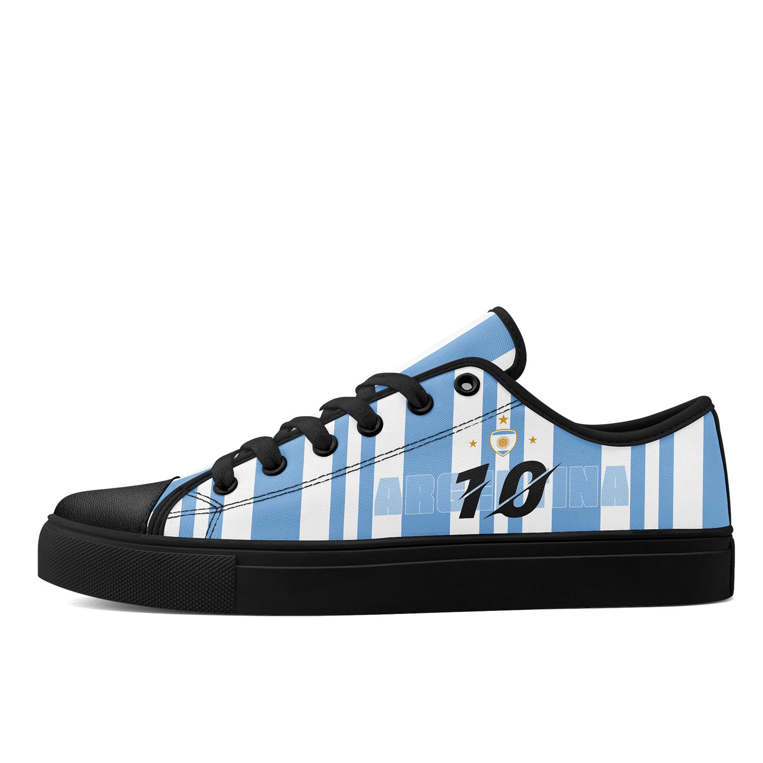 Custom 2026 World Cup Argentina Sneakers DIY Country Flag Running Shoes Lightweight Sport Shoes Gift for Football Fans Personalized Team Name and Logo FN027-F027053-5