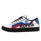 Custom South Korea 2026 World Cup Sneakers DIY Country Flag Running Shoes Lightweight Sport Shoes Gift for Football Fans Personalized Team Name and Logo FN023-F009080-3