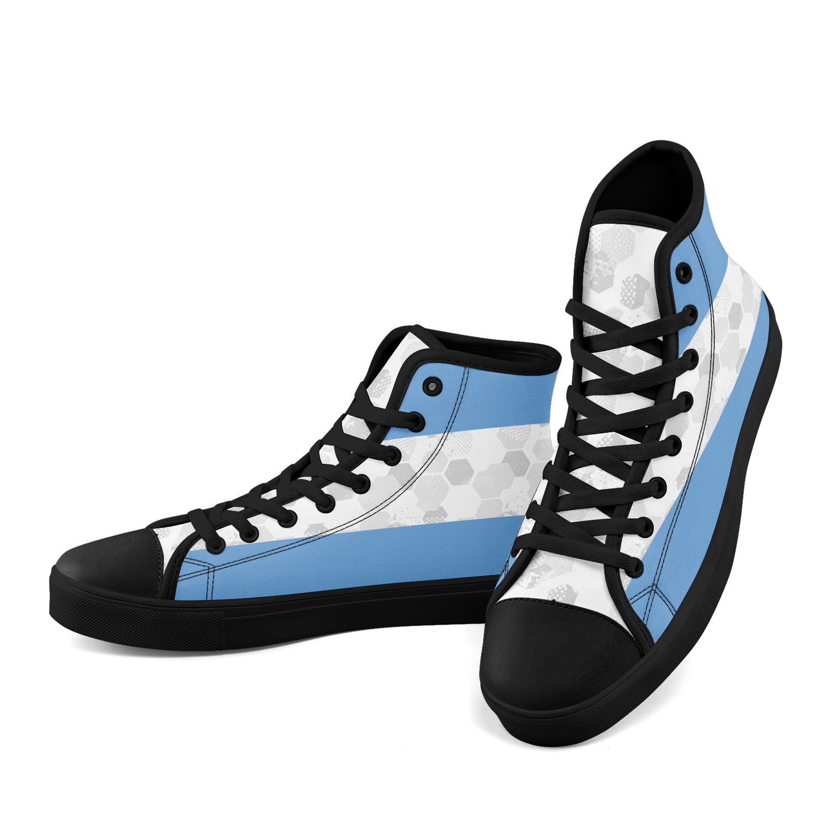 Custom 2026 World Cup Argentina Sneakers DIY Country Flag Running Shoes Lightweight Sport Shoes Gift for Football Fans Personalized Team Name and Logo FN024-F027093-5
