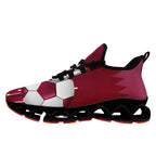 Custom Qatar 2026 World Cup Sneakers DIY Country Flag Running Shoes Lightweight Sport Shoes Gift for Football Fans Personalized Team Name and Logo FN003XD-F020030-3