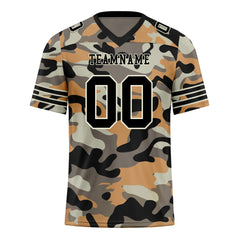 Custom Camo Personalized Authentic Football Jersey FBJ02-D06122