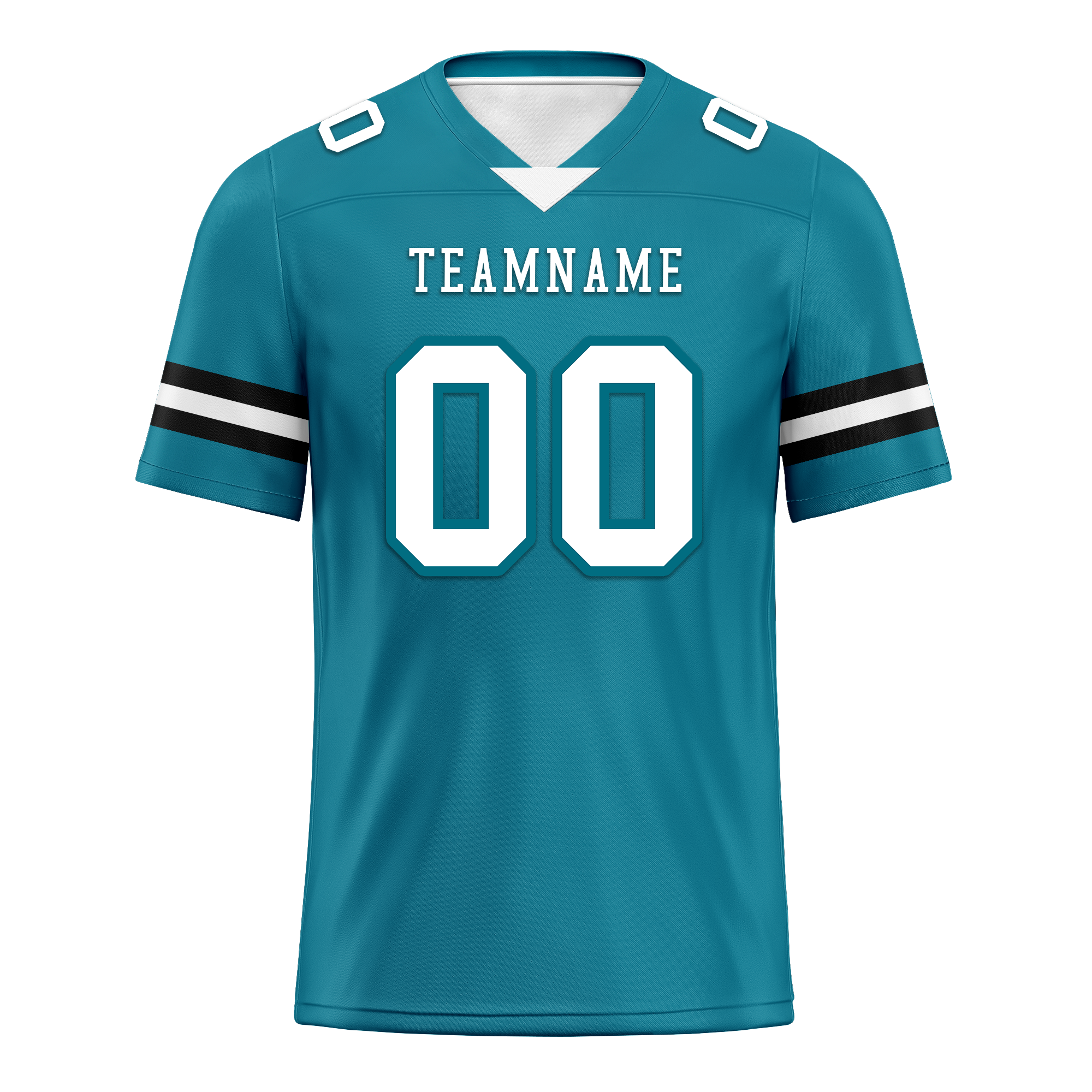 Custom Blue Classic Style Personalized Authentic Football Jersey FBJ02-bd0a70be
