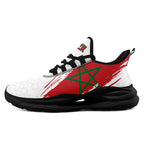 Custom Morocco 2026 World Cup Sneakers DIY Country Flag Running Shoes Lightweight Sport Shoes Gift for Football Fans Personalized Team Name and Logo FN079-F009083-5