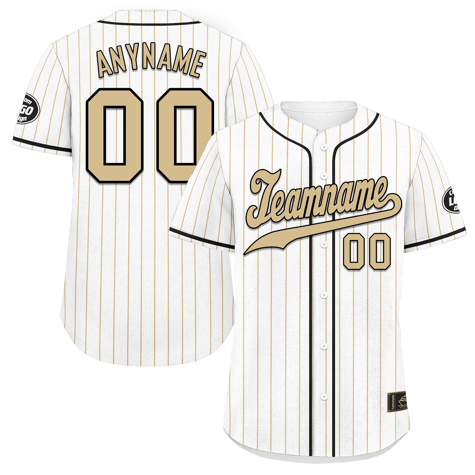 Custom Stripe Fashion Personalized Authentic Baseball Jersey BSBJ01-E025078-18