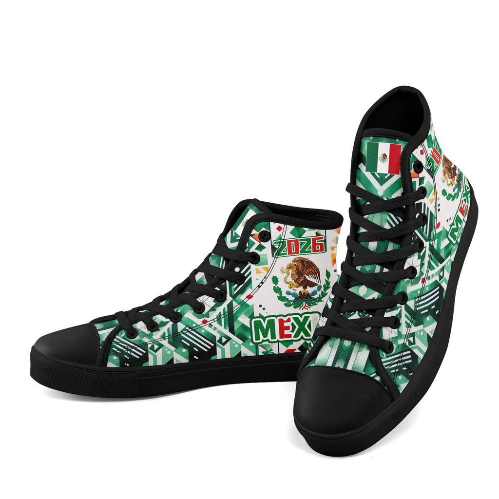 Custom 2026 World Cup Mexico Sneakers DIY Country Flag Running Shoes Lightweight Sport Shoes Gift for Football Fans Personalized Team Name and Logo FN024-F023059-5