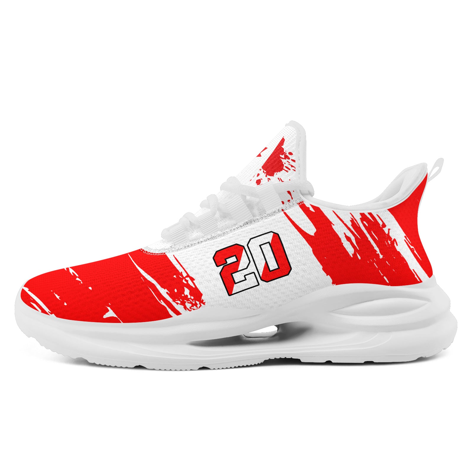 Custom 2026 World Cup Canada Sneakers DIY Country Flag Running Shoes Lightweight Sport Shoes Gift for Football Fans Personalized Team Name and Logo FN079-F023085-9