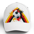 Personalized 2026 Germany Soccer Fan Hat - Add Your Name & Design Custom 2026 Football Tournament Hat YW061-F028095-3