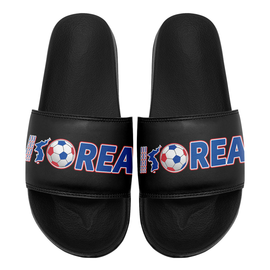 Custom South Korea 2026 World Cup Sneakers DIY Country Flag Running Shoes Lightweight Sport Shoes Gift for Football Fans Personalized Team Name and Logo FN056-F009108-3