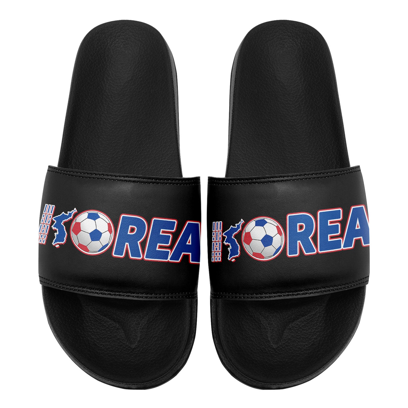 Custom South Korea 2026 World Cup Sneakers DIY Country Flag Running Shoes Lightweight Sport Shoes Gift for Football Fans Personalized Team Name and Logo FN056-F009108-3