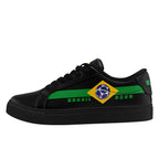 Custom 2026 World Cup Brazil Sneakers DIY Country Flag Running Shoes Lightweight Sport Shoes Gift for Football Fans Personalized Team Name and Logo FN023-F027052-3