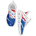 Custom South Korea 2026 World Cup Sneakers DIY Country Flag Running Shoes Lightweight Sport Shoes Gift for Football Fans Personalized Team Name and Logo FN003-F009130-2