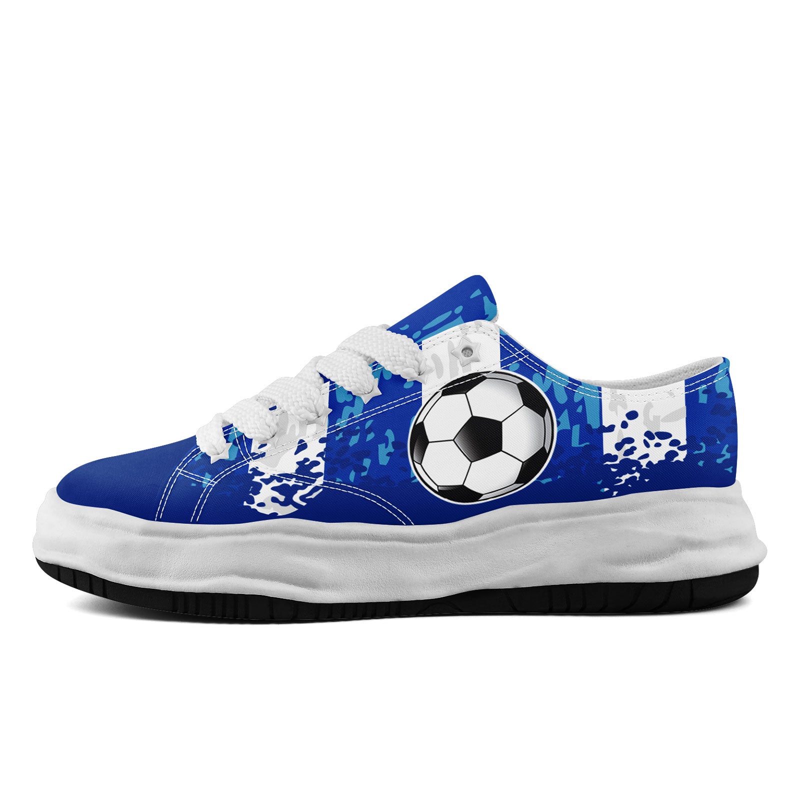 Custom Uruguay 2026 World Cup Sneakers DIY Country Flag Running Shoes Lightweight Sport Shoes Gift for Football Fans Personalized Team Name and Logo FN038-F009112-2
