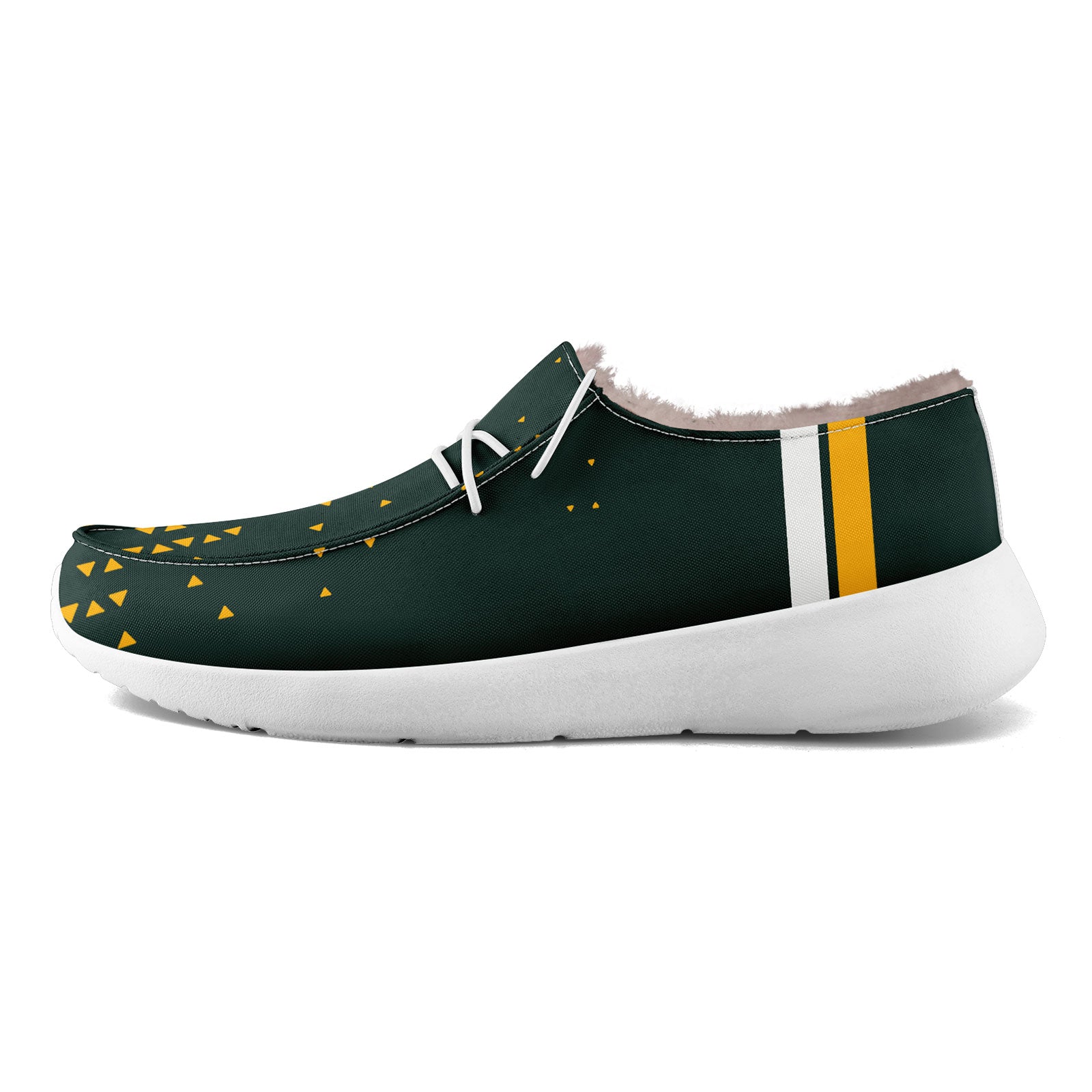Custom Green Yellow Green Bay Shoes Personalized Sneaker FN042-D020279-13