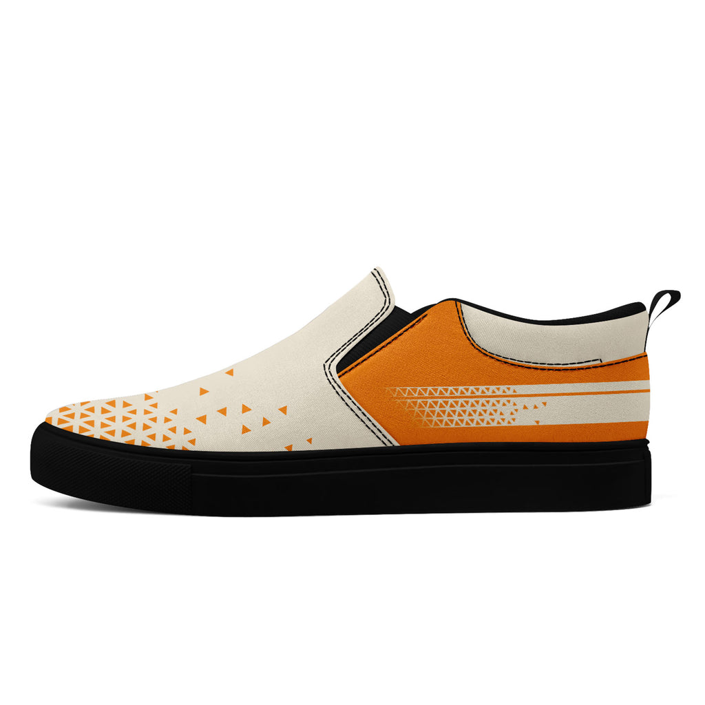 Custom Canvas Sneakers Personalized Slip On Shoes FN071-E023042-7