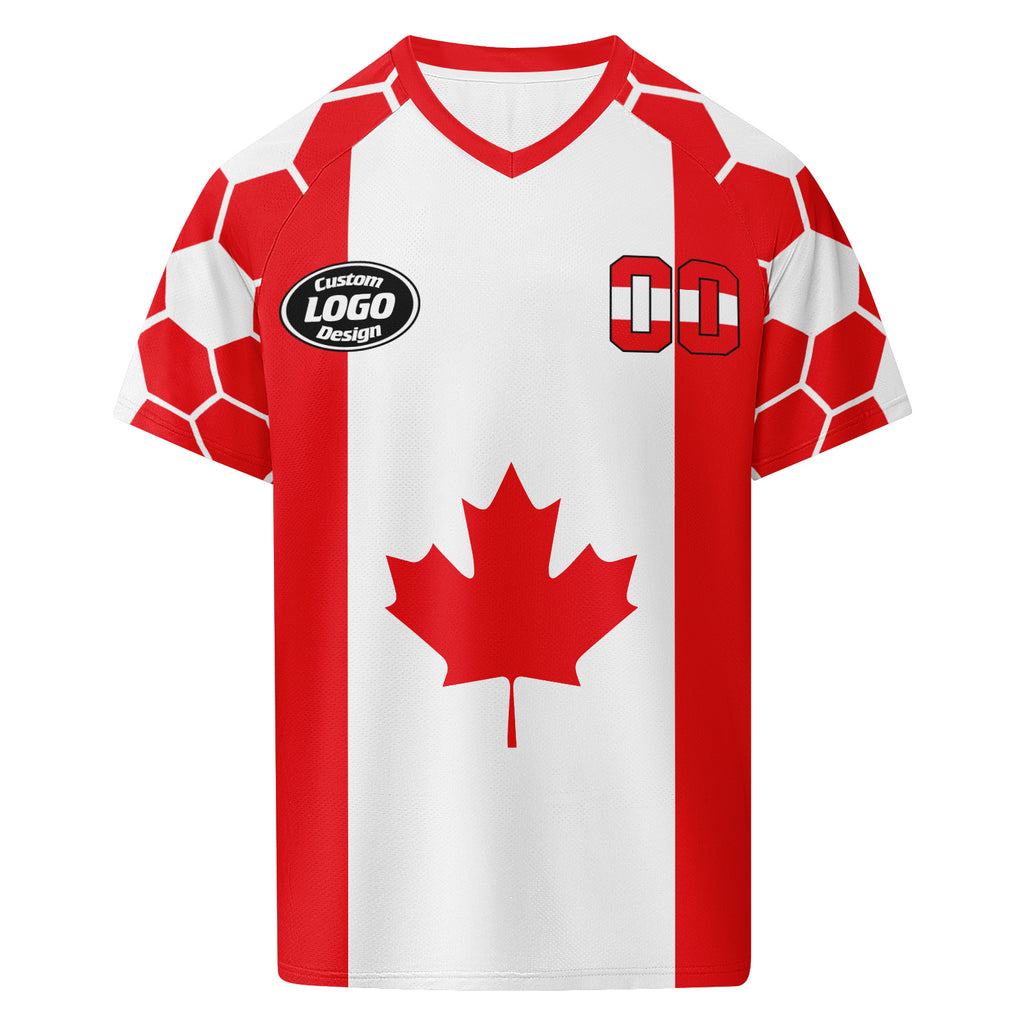 Custom Canada 2026 World Cup Football Shirt Customized Soccer Jersey for Fans Add Your Name & Number FZ190-F023094-2