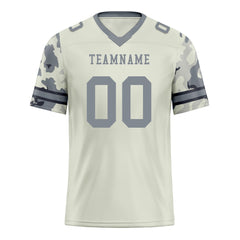 Custom Camo Personalized Authentic Football Jersey FBJ02-D06127