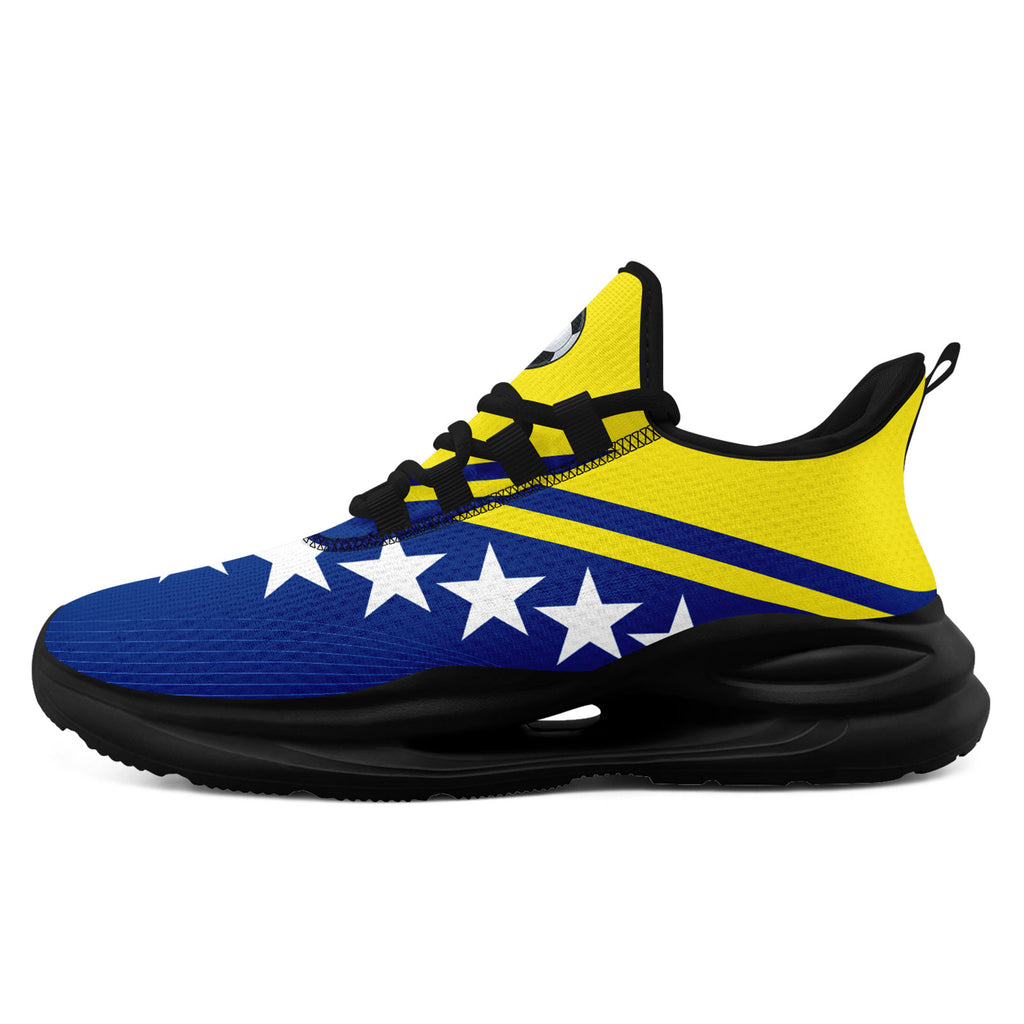 Custom Curaçao 2026 World Cup Sneakers DIY Country Flag Running Shoes Lightweight Sport Shoes Gift for Football Fans Personalized Team Name and Logo FN079-F009087-5